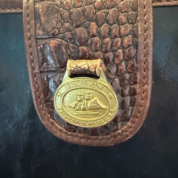 Black and brown Brahmin bag - Picture 4 of 7